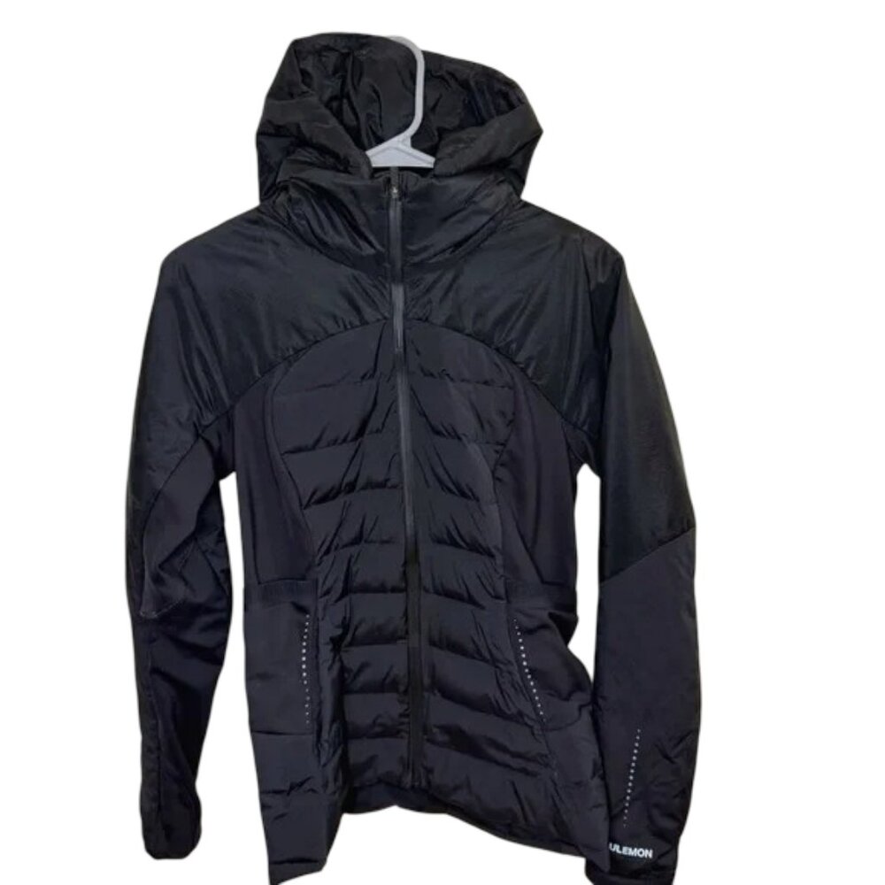 Lululemon Black Hooded Jacket